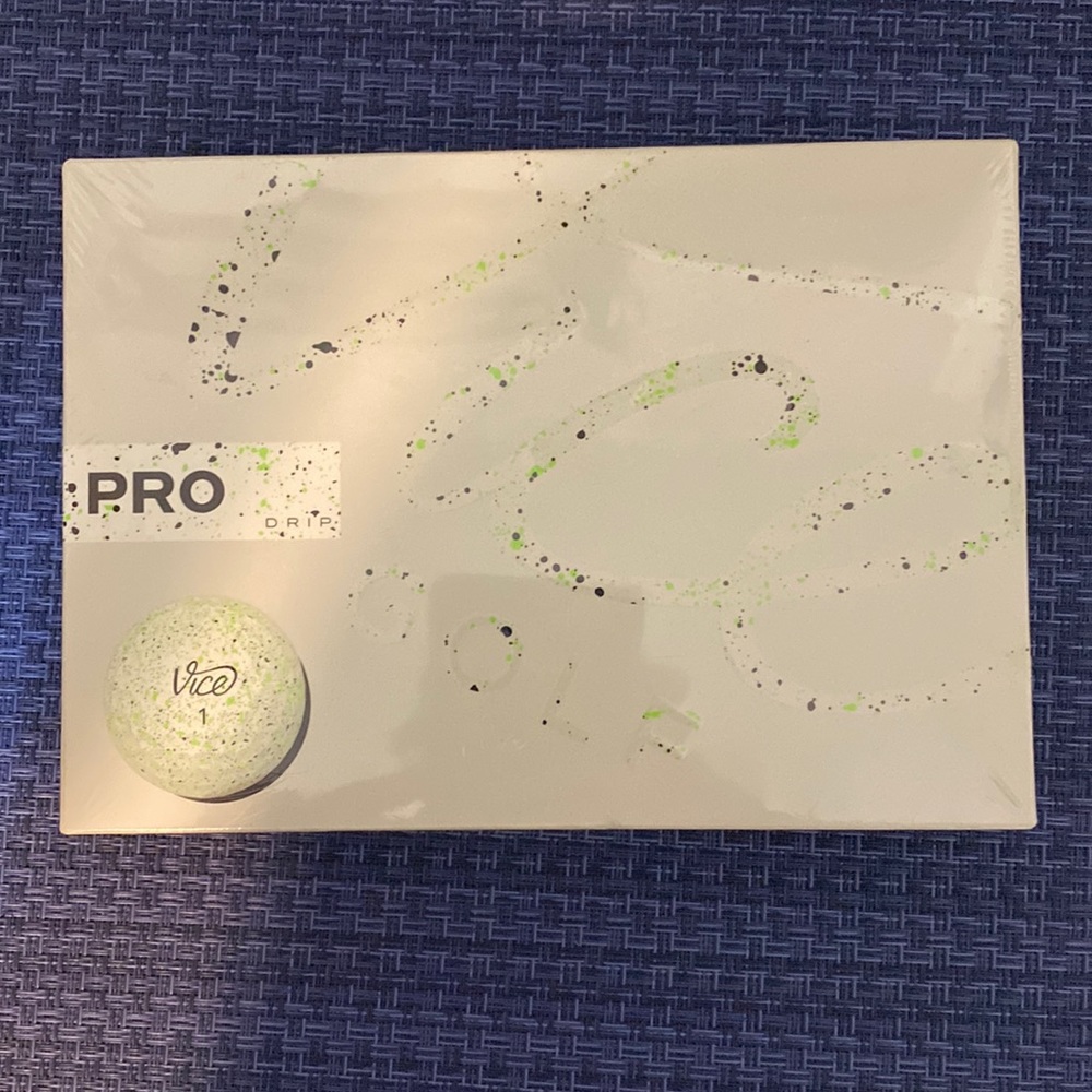 Vice pro drip golf balls